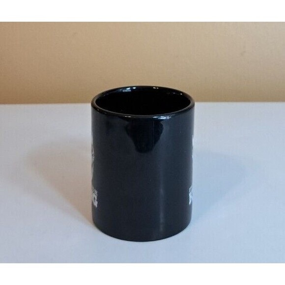 Burger King Coffee Mug Café Cup It's Good To Be King Ceramic Black Collectible - Picture 4 of 6